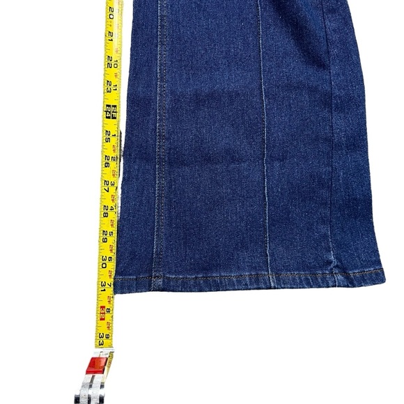 NWT Cider The Vintage Flare Dark Blue Jeans Size Large - Picture 6 of 6